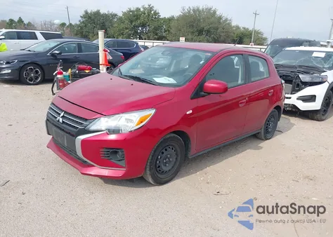 2024 Mitsubishi Mirage Es/Le z USA, uszkodzony, nr VIN ML32AUHJ7RH007930